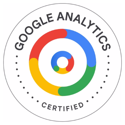 Google Analytics certification badge