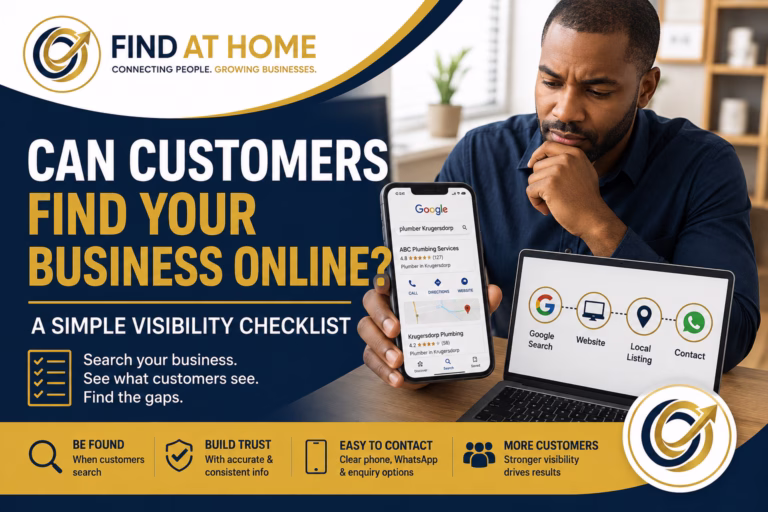 Can Customers Find Your Business Online? A Simple Visibility Checklist