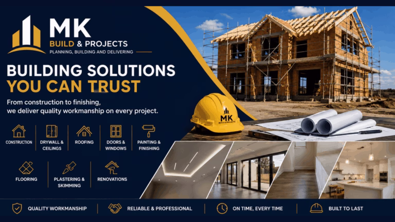 MK Build & Projects construction, renovation and building services