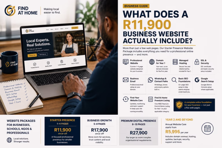 What Does a R11,900 Business Website Actually Include?