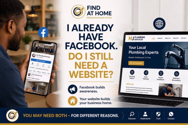 I Already Have Facebook. Does My Business Still Need a Website?