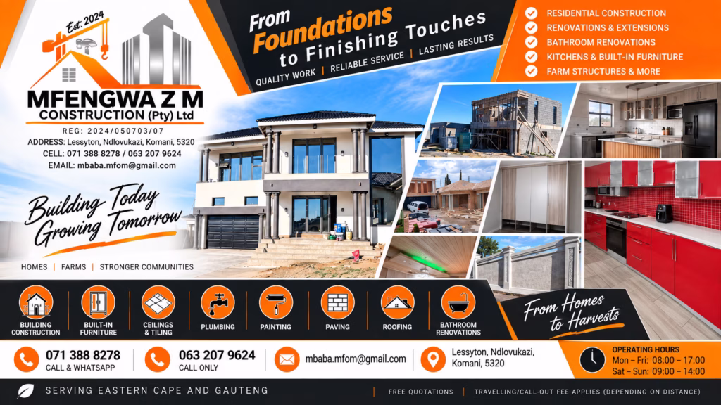 Mfengwa Z M Construction